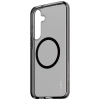CARE by PanzerGlass Flagship Urban Combat Black QI Case for Samsung Galaxy S25+ - Semi-transparent Smoke