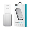 Choetech B655 Mini kabellose magnetische Powerbank 5000 mAh – Silber