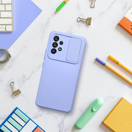 Futerał SLIDE do SAMSUNG A35 5G lawendowy