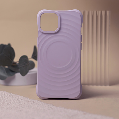 Nakładka Circle Mag do iPhone 16 Plus 6,7&quot; jasnofioletowa