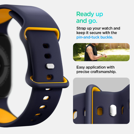 SPIGEN NANO POP APPLE WATCH 6 / 7 / 8 / 9 / 10 / SE / ULTRA 1 / 2 (44 / 45 / 46 / 49 MM) BLUEBERRY NAVY