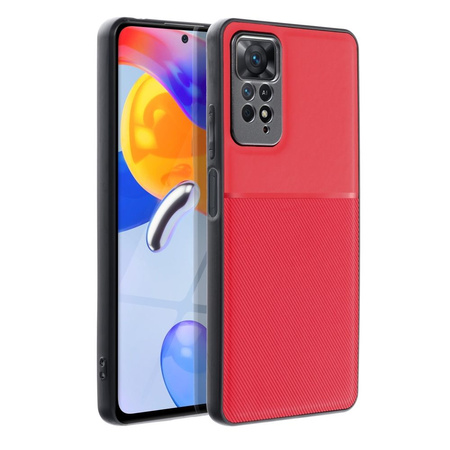 Futerał NOBLE do XIAOMI Redmi NOTE 11 PRO / 11 PRO 5G  czerwony