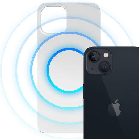 Apple iPhone 14 Plus - 3mk Hardy MagSilicone White