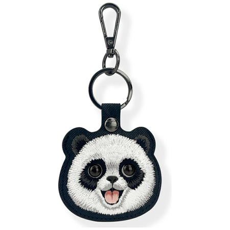 Etui na lokalizator / brelok Nimmy New   Big Eyed Pet 2.0 Panda czarny