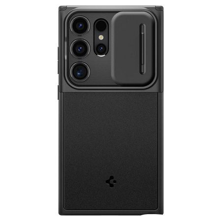 Etui Spigen Optik Armor na Samsung Galaxy S24 Ultra - czarne