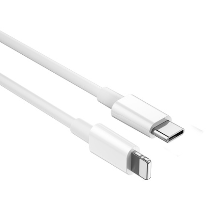 WIWU kabel C008 USB-C - Lightning 1,2 m 30W biały