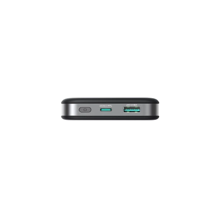 Powerbank Joyroom JR-PBM12 10000mAh 22.5W Qi2, kompatybilny z MagSafe, z podstawką w kształcie pierścienia - czarny