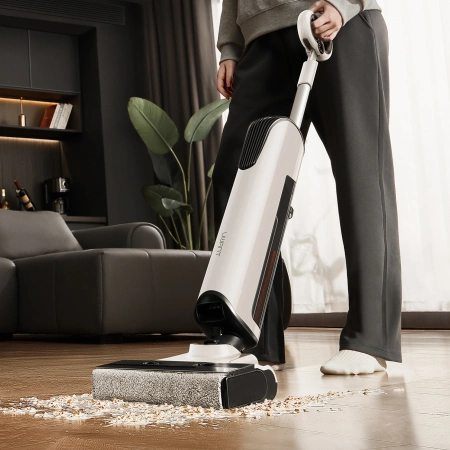 Odkurzacz pionowy UWANT D700 z funkcją mopowania i stacją ładowania - biały