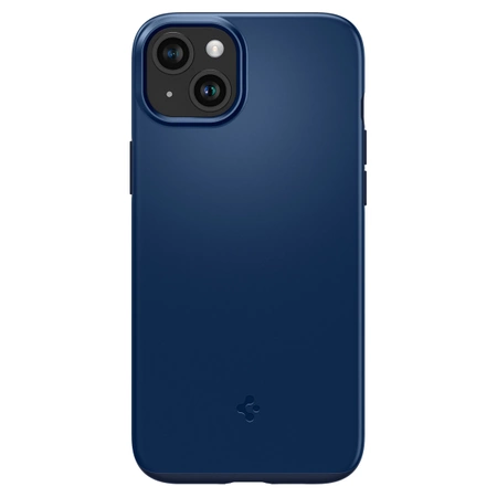 Etui Spigen Thin Fit na iPhone 15 Plus - niebieskie