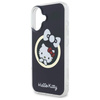 Original Case IPHONE 16 Hello Kitty Hardcase IML Fun Bow MagSafe (HKHMP16SHFLBK) black