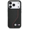 BMW M Carbon Line &amp; Logo MagSafe Case for iPhone 17 Pro - Red