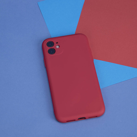 Nakładka Silicon do Motorola Moto E22 / E22i czerwona