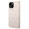 Guess 4G Metal Camera Outline Booktype Case - Etui iPhone 14 (różowy)