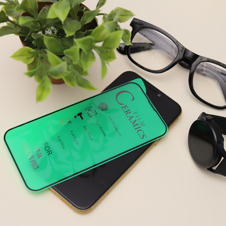 Szkło hartowane 9D Ceramic do iPhone 15 Pro Max 6,7&quot;