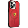 Ferrari FEHMP14LUKR iPhone 14 Pro 6.1" rot/rot Hardcase Translucent Magsafe