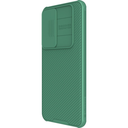 Nillkin CamShield Pro armored case with camera cover for Samsung Galaxy S24+ - green