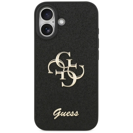 Guess 4G Strap 4G Classic Logo Case for iPhone 17 - Black