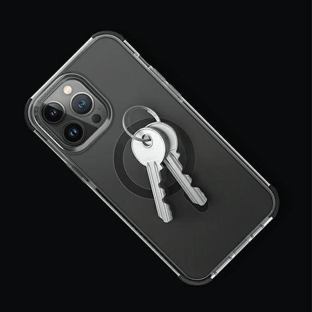 UNIQ Combat case iPhone 14 Pro Max 6.7" Magclick Charging black/concrete charcoal
