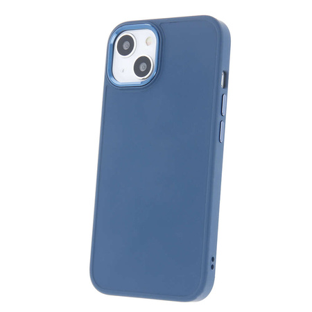 Nakładka Satin do iPhone 15 Plus 6,7" ciemnoniebieska