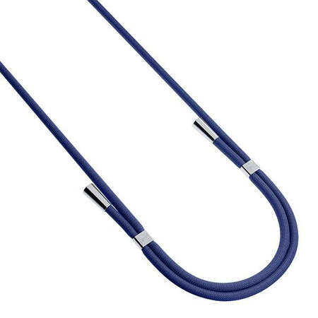 3MK EasyClip Dark Blue (silver) smycz do telefonu