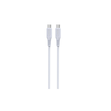 Devia kabel GRS EC636 PD USB-C - USB-C 1,0 m 60W 3A biały