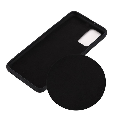 Etui SAMSUNG GALAXY S20 FE / S20 LITE Silicone case elastyczne silikonowe czarne
