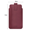 TECH-PROTECT SM65 UNIVERSAL PHONE POUCH 6.0-6.9 INCH MULBERRY