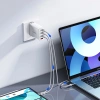 Kabel USB-C na USB-C 1m 5A 100W - biały
