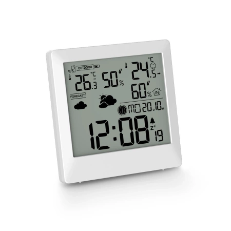 Hama Palawan Wetterstation Thermometer, Hygrometer – Weiß