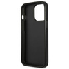 Oryginalne Etui IPHONE 13 PRO Guess Hardcase Saffianotriangle Logo (GUHCP13LPSATLG) srebrne