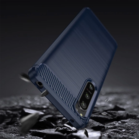 Thunder Case Hülle für Xiaomi Poco F4 5G Silikon Armor Case schwarz