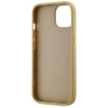 Karl Lagerfeld Wrinkled Metal Signature iPhone 15 Hülle - Gold