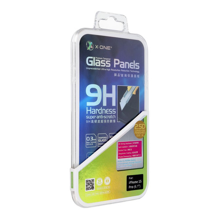 Szkło hartowane X-ONE - do iPhone 15 Pro