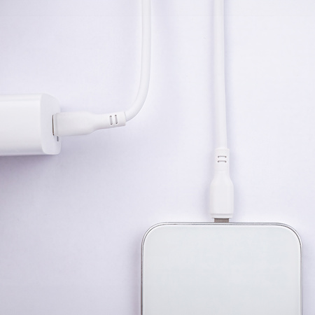 Maxlife kabel MFi MXUC-10 USB-C - Lightning 1,0 m 27W biały