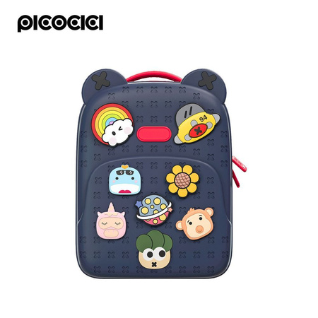 PICOCICI Mały plecak dla dzieci podróżny K16 niebieski