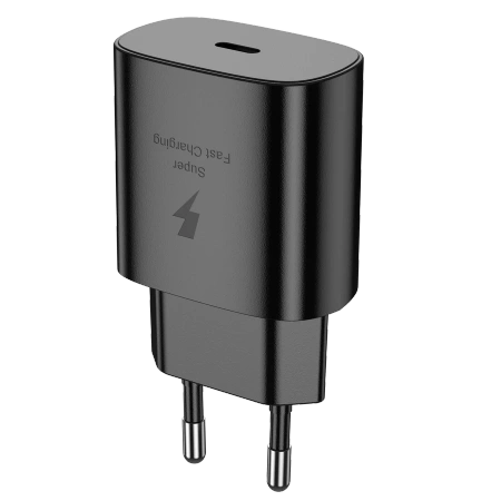 Ładowarka Sieciowa 25W PD 1xUSB-C Jellico EU25 czarna