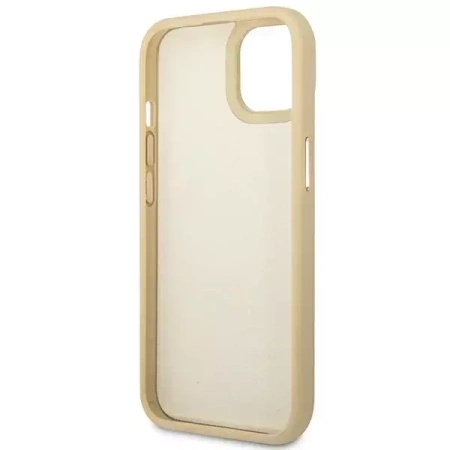 Original Handyhülle IPHONE 14 PLUS Guess Croco Collection gold