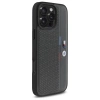 BMW M Perforated Tricolor Detail Line iPhone 16 Pro Max Case - Dark Gray