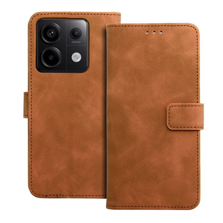 Kabura TENDER Book do XIAOMI Redmi NOTE 13 PRO 5G brązowy