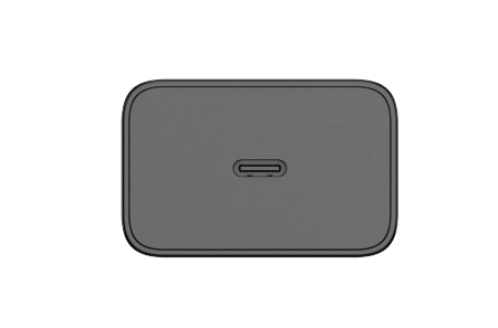 JELLICO ładowarka sieciowa EU45 GaN PD 45W 1xUSB-C + kabel USB-C - USB-C Czarny