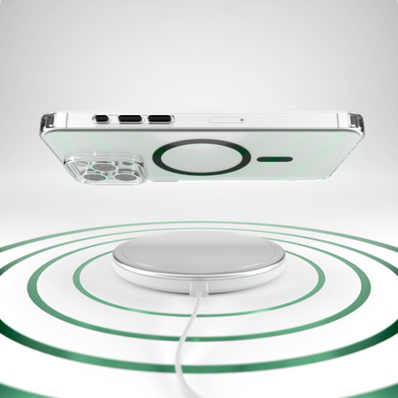 Nakładka Etteri Color Mag do iPhone 15 Pro Max 6,7" czarna