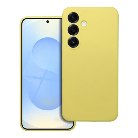 Futerał SILICONE 2mm do MOTOROLA G86 5G żółty