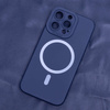 Nakładka Silicon Mag do iPhone 15 Plus 6,7" ciemnoniebieska