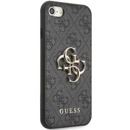Guess GUHCI84GMGGR iPhone 7/8/SE 2020/ 2022 Grau/Grau Hardcase 4G Big Metal Logo