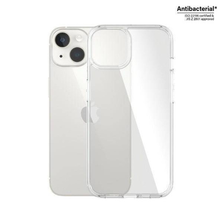 Schutzhülle IPHONE 13 / 14 PanzerGlass HardCase Antibacterial Military (0401) Grade Clear transparent