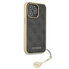 Guess GUHCP13XGF4GGR iPhone 13 Pro Max 6,7" szary/grey hardcase 4G Charms Collection