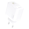 Dudao A28C 45W GaN Wandladegerät + USB-C Kabel - Weiß