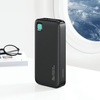 USAMS Powerbank with retractable USB-C Retractable cable 10000 mAh PD 20W Fast Charge XY Series purple/purple 10KCD22403 (US-CD224)