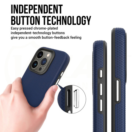 Vmax nakładka Triangle Case do Samsung A34 granatowa