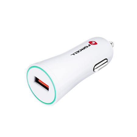 FORCELL ładowarka Samochodowa ze złączem USB - 2,4A z funkcją Quick Charge 3.0